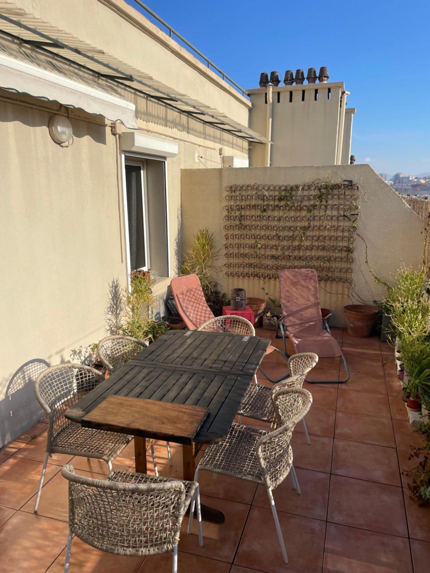 4 Personnes Appart 60 M2 Terrasse 35M2 Sejour Sud 2 Vraies Chambres Gare Saint-Charles Universite Marsilia Exterior foto